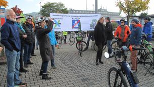 Fahrrad-Demo am 16. Oktober 2021 für eine sozialökologische und klimagerechte Mobilitätswende 